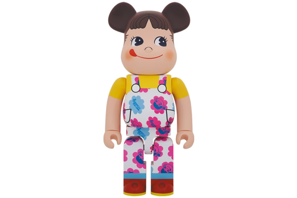 Bearbrick Peko-chan Milky 70th Anniversary 1000%