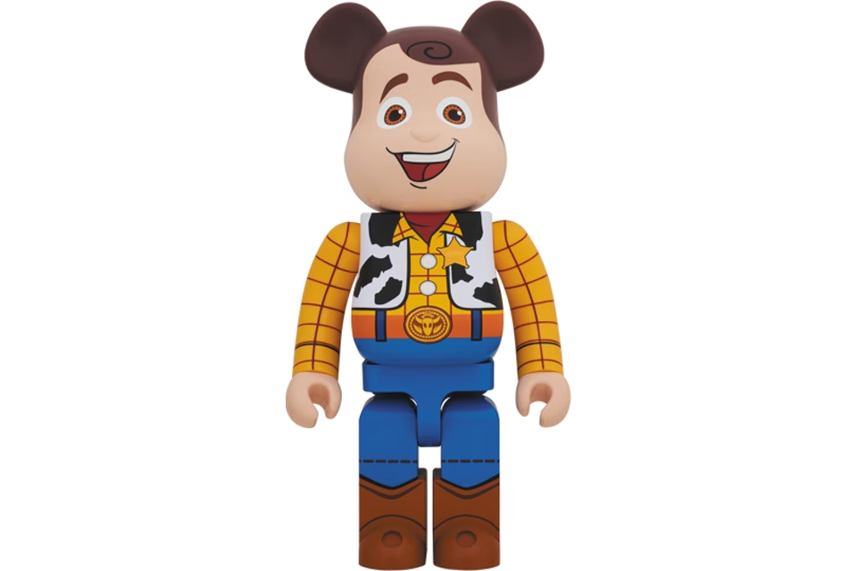 Bearbrick x Toy Story Woody 1000% Multi