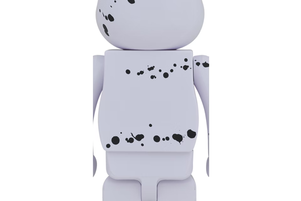 Bearbrick x Nas x APPLEBUM 1000% White