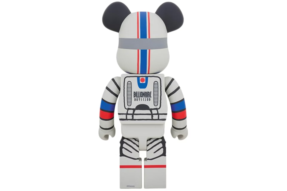 Bearbrick x Billionaire Boys Club x Mickey Mouse Astronaut 1000% Multicolor