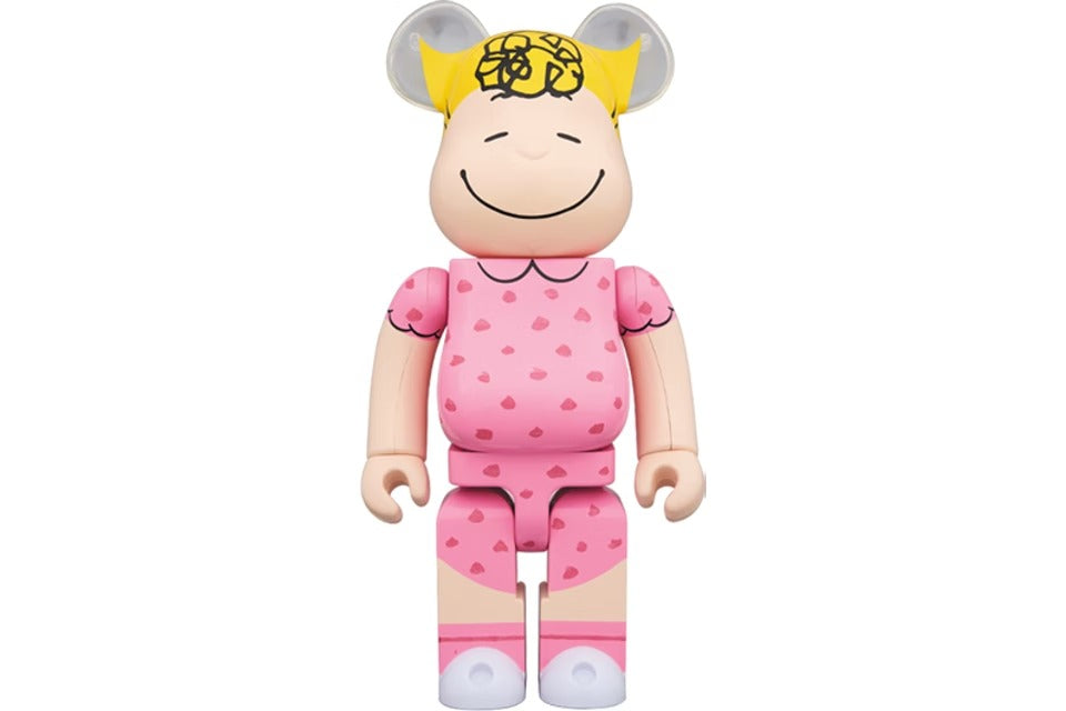 Bearbrick x Peanuts Sally Brown 1000% Pink