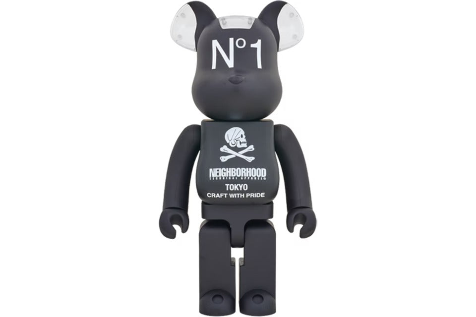 Bearbrick x Neighborhood Tokyo 1000% Black