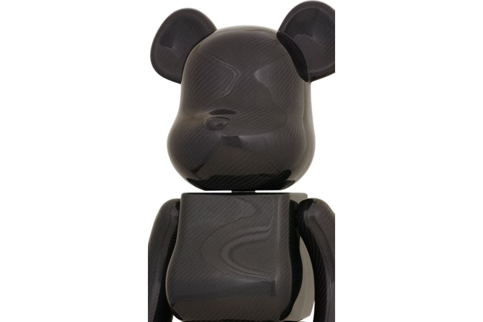 Bearbrick Dry Carbon 1000% Black