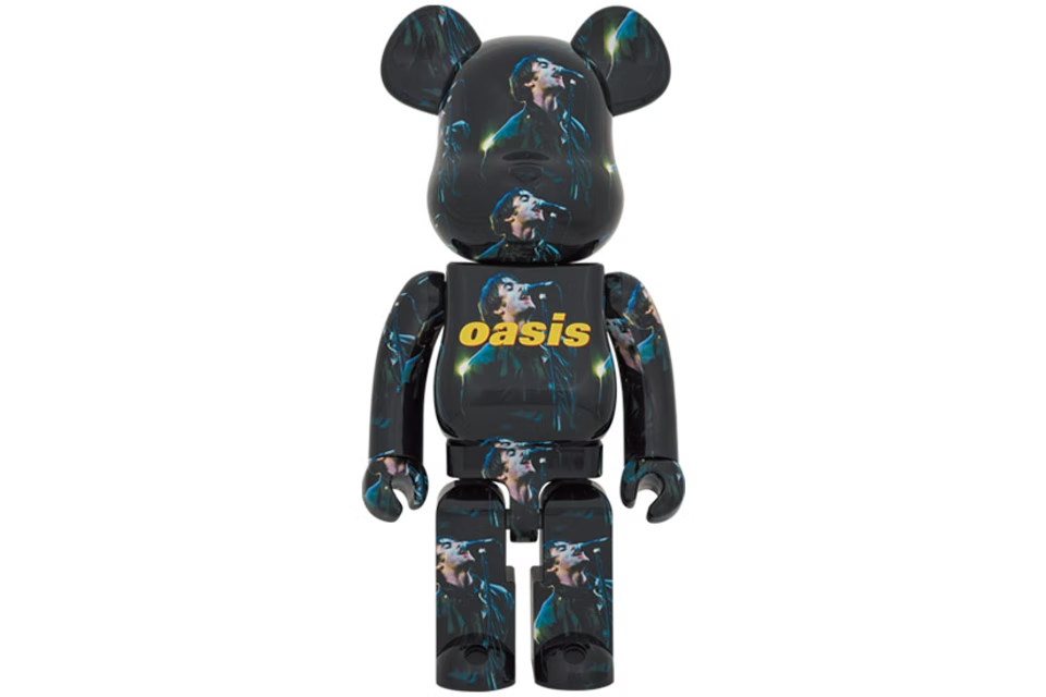 Bearbrick x Oasis Knebworth 1996 (Liam Gallagher) 1000%