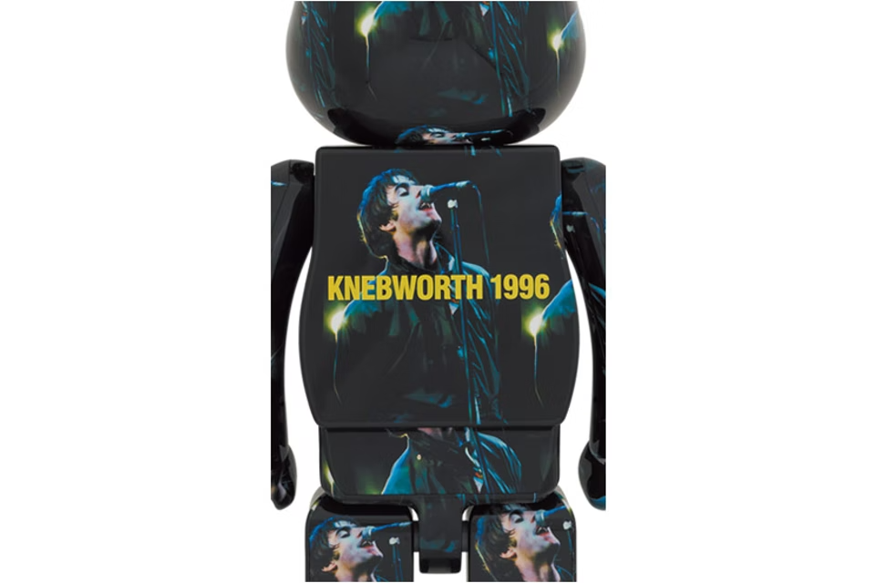 Bearbrick x Oasis Knebworth 1996 (Liam Gallagher) 1000%