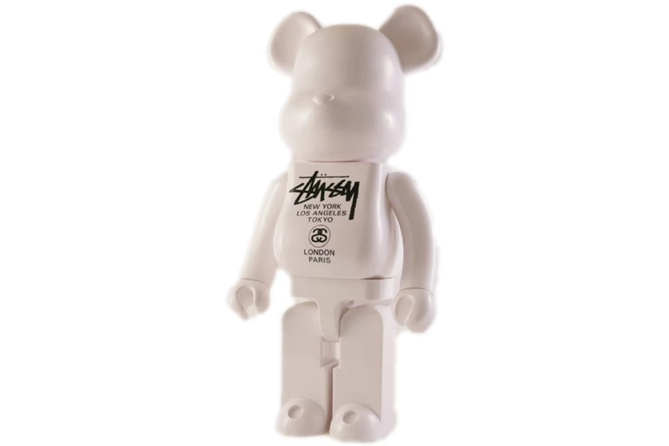 Bearbrick x Stussy World Tour 1000% White – NeatoCompany