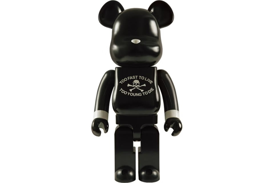 Bearbrick x Mastermind Japan 1000% Black