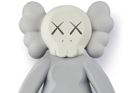 KAWS Companion 2020 Vinyl Figure Grey
