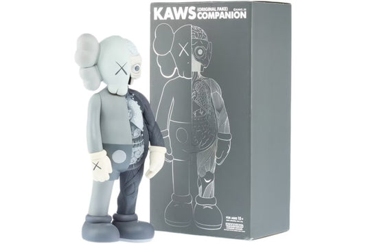 KAWS Dissected Companion (2006) Vinyl Figure Grey