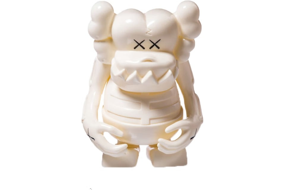 KAWS Bounty Hunter Skull Kun Vinyl Figure White