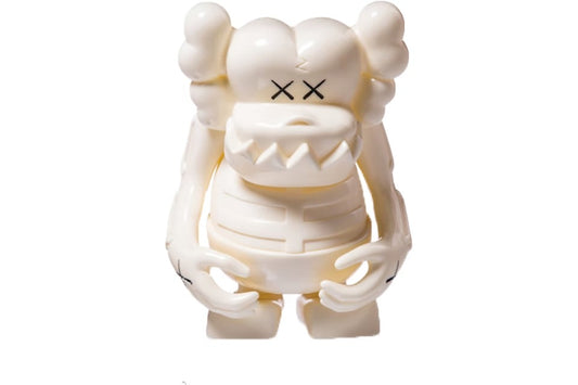 KAWS Bounty Hunter Skull Kun Vinyl Figure White