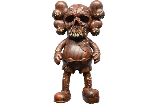 KAWS Pushead Companion Vinyl Figure Bronze