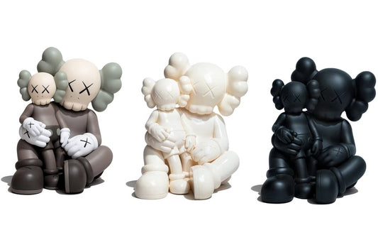 KAWS Holiday Changbai Mountain Vinyl Figure Set Brown/Snowy White/Black