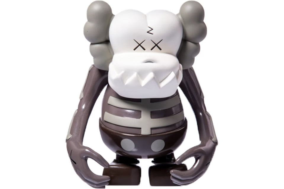 KAWS Bounty Hunter Skull Kun Vinyl Figure Brown