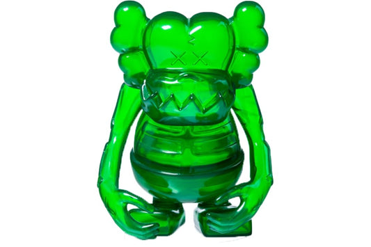 KAWS Bounty Hunter Skull Kun Vinyl Figure Green