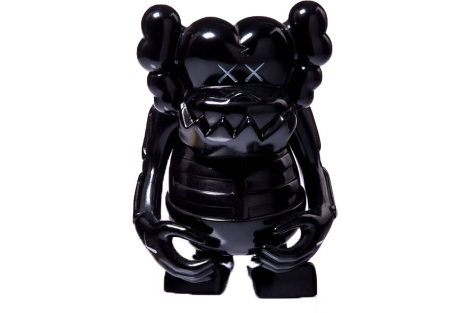 KAWS Bounty Hunter Skull Kun Vinyl Figure Black