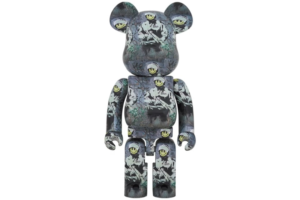 Bearbrick Riot Cop 1000%