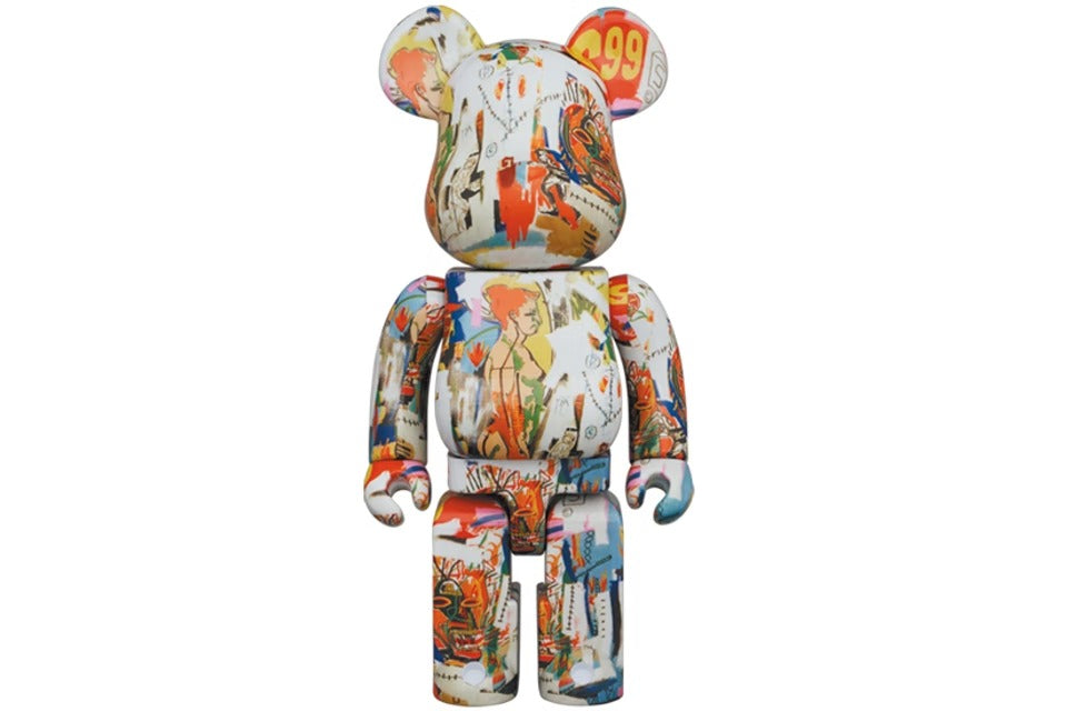 Bearbrick Andy Warhol x JEAN-MICHEL BASQUIAT #4 1000%