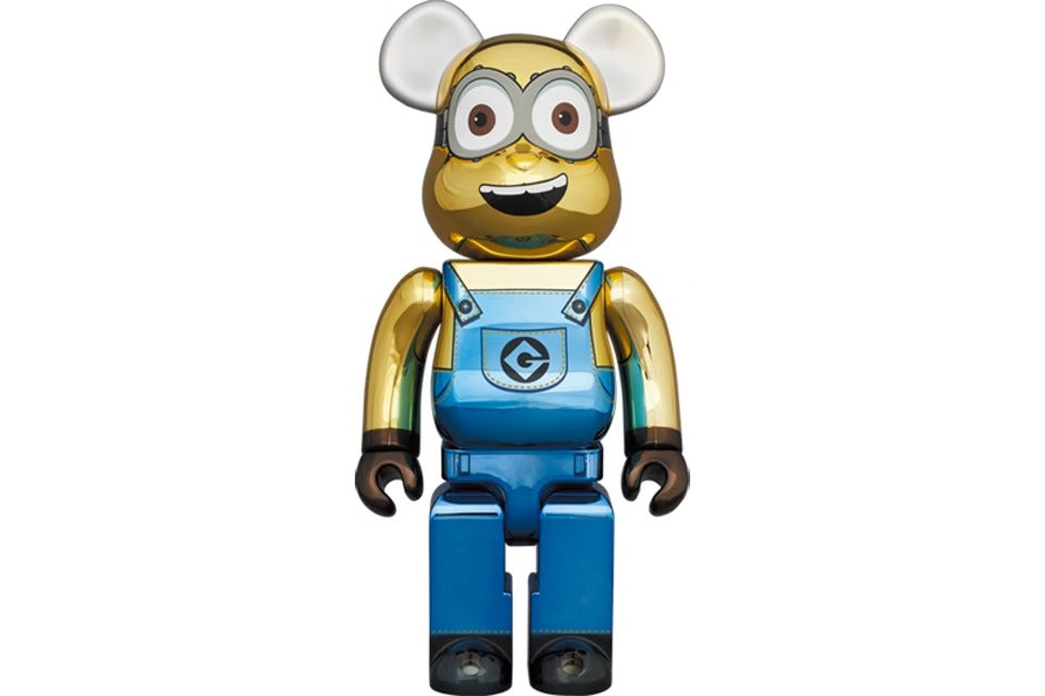 Bearbrick DAVE 1000% CHROME Ver.