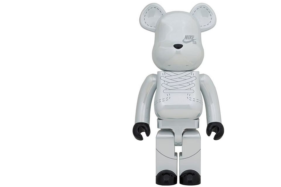 Bearbrick x Nike SB 2020 1000% White