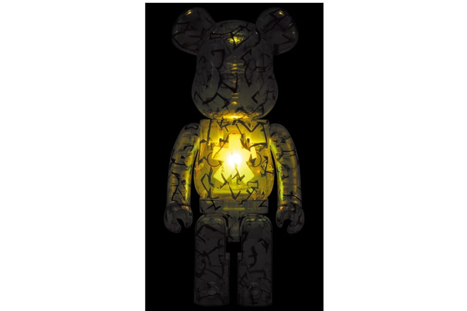 Bearbrick x Jimmy Choo x Eric Haze Curated By: Poggy 1000% Light Up