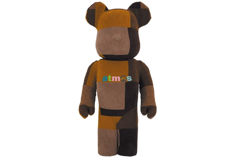 Bearbrick x atmos x Sean Wotherspoon 1000% Brown