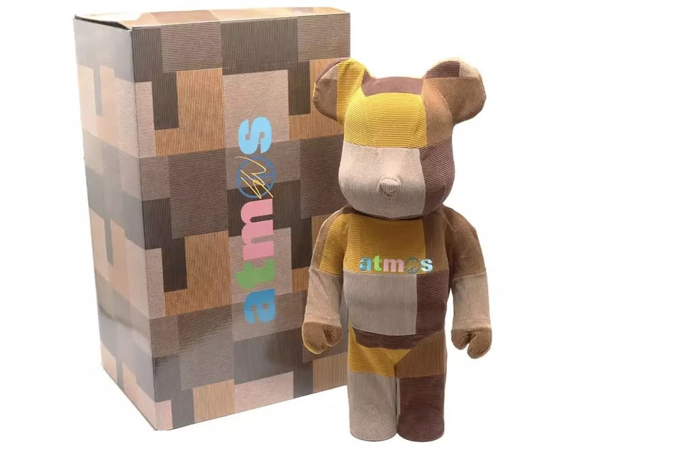 Bearbrick x atmos x Sean Wotherspoon 1000% Brown