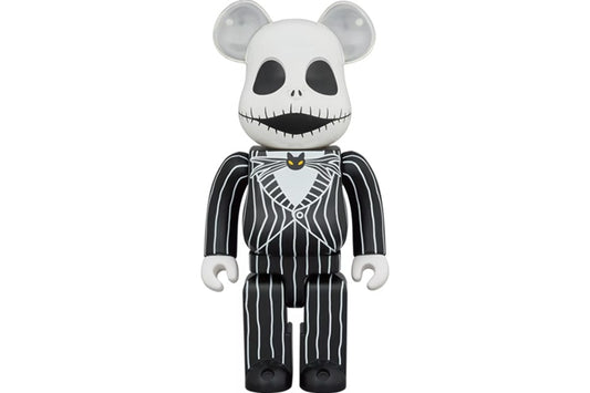 Bearbrick Disney Tim Burton's The Nightmare Before Christmas Jack Skellington 1000%