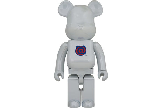 Bearbrick 20th Anniv. 1st Model 1000% White Chrome