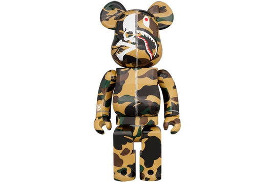 Bearbrick Mastermind vs Bape(R) 1000% Yellow