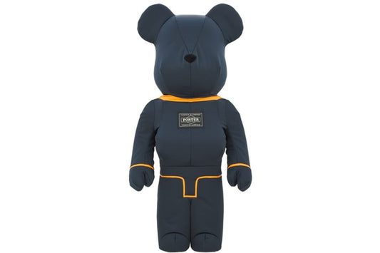 Bearbrick x Porter Tanker 1000% Iron Blue