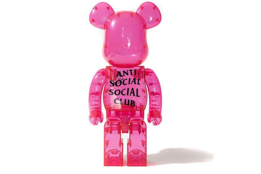 Bearbrick x Antisocial Social Club 1000% Pink