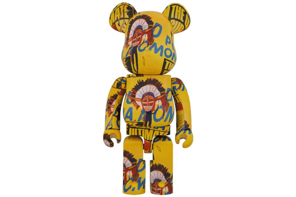 Bearbrick Andy Warhol x Jean-Michel Basquiat #3 1000%