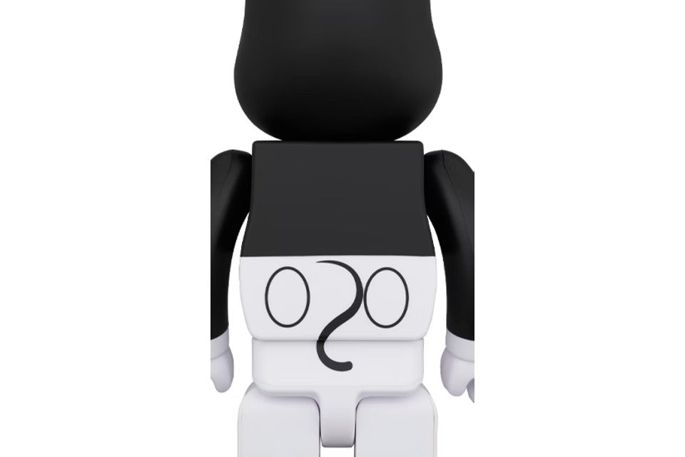 Bearbrick Mickey Mouse (B&W 2020 Ver.) 1000%