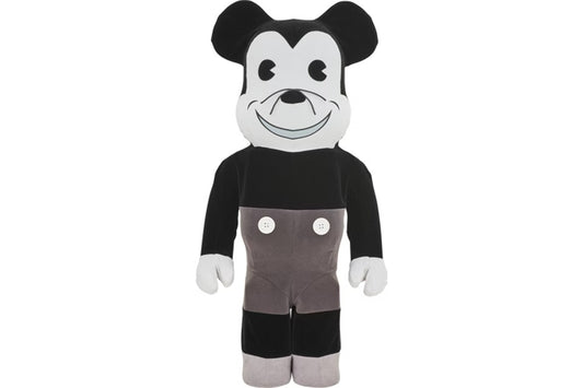 Bearbrick x Disney Mickey Mouse Vintage Version 1000% Black/White