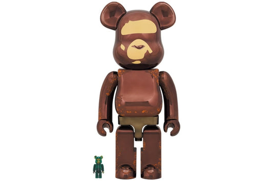 Bearbrick x A Bathing Ape x Readymade 100% & 1000% Set (2021 Version)