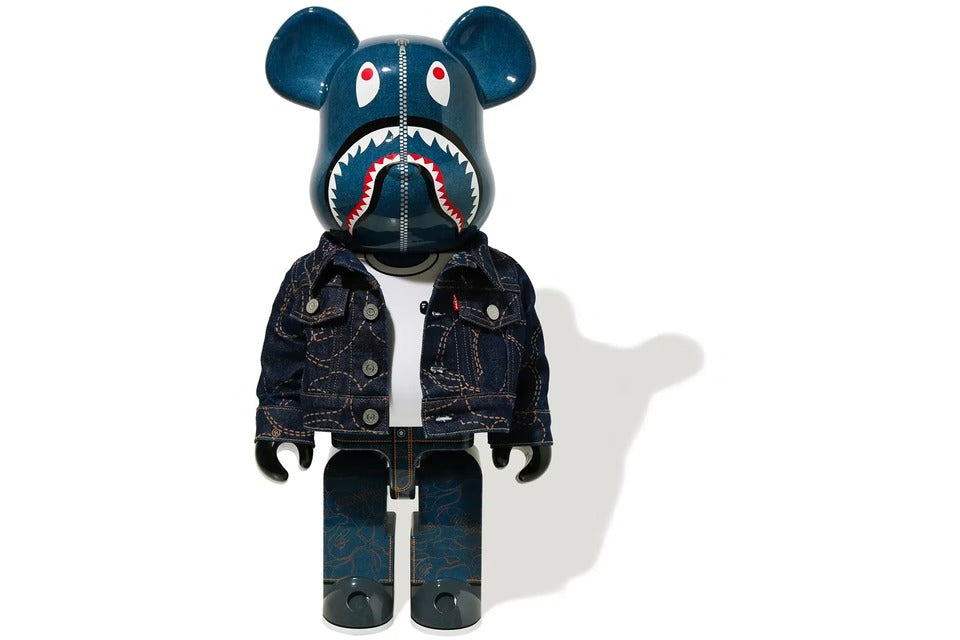 Bearbrick x BAPE x Levi's 1000%