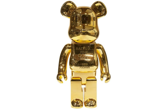 Bearbrick BAIT x Medicom Gold Bar 1000% Gold