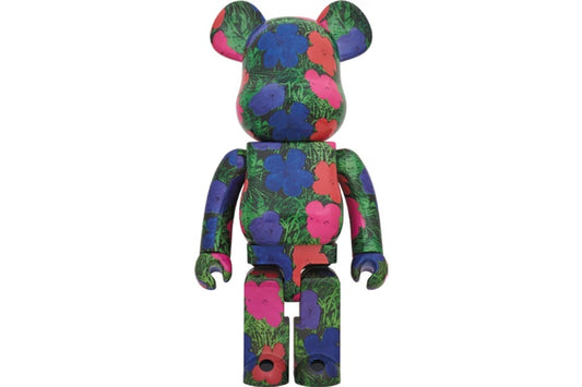 Bearbrick ANDY WARHOL "Flowers" 1000%