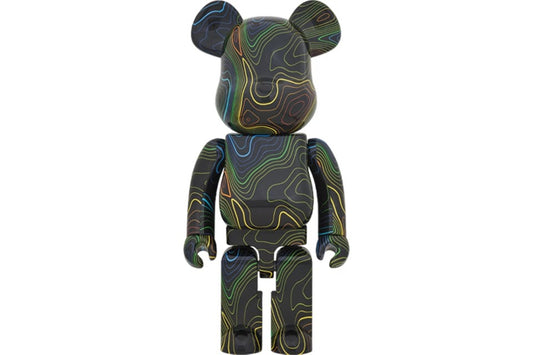 Bearbrick x Hypebeast 1000% Black Multicolor