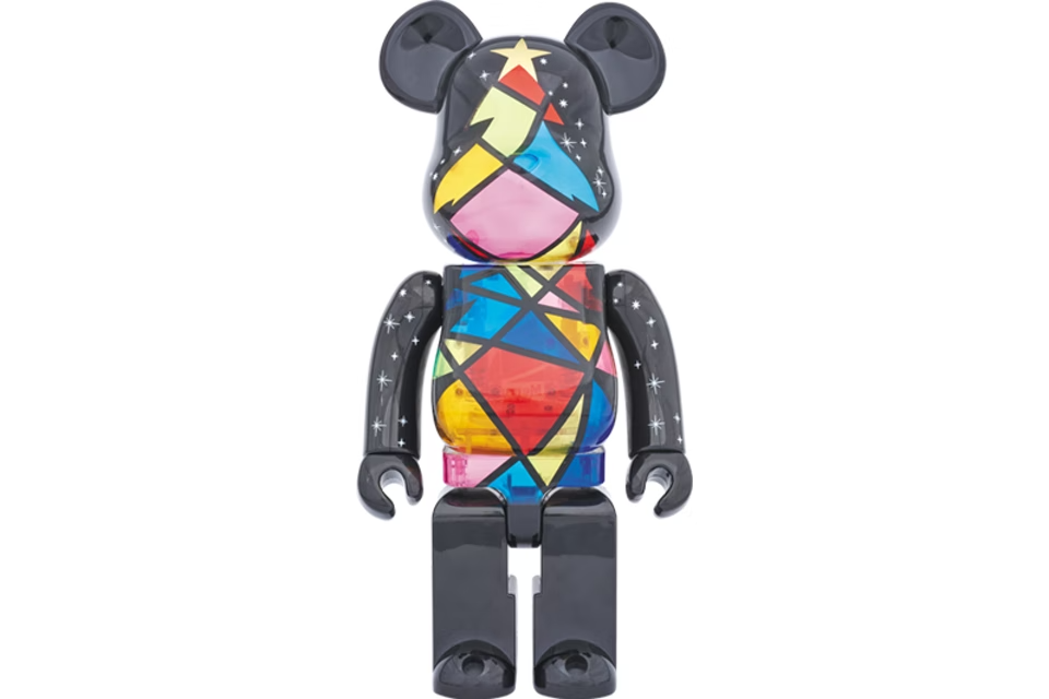 Bearbrick 2016 Xmas Stained Glass 1000% Multi