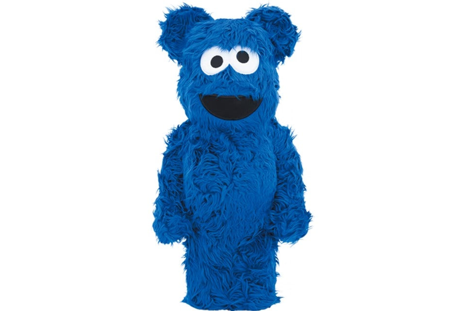 Bearbrick x Sesame Street Cookie Monster Costume Ver. 1000%