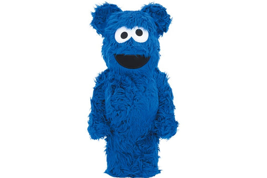 Bearbrick x Sesame Street Cookie Monster Costume Ver. 1000%