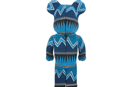 Bearbrick x Stussy 35th Anniversary 1000% Blue