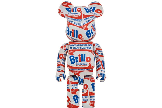 Bearbrick ANDY WARHOL "Brillo" 1000%