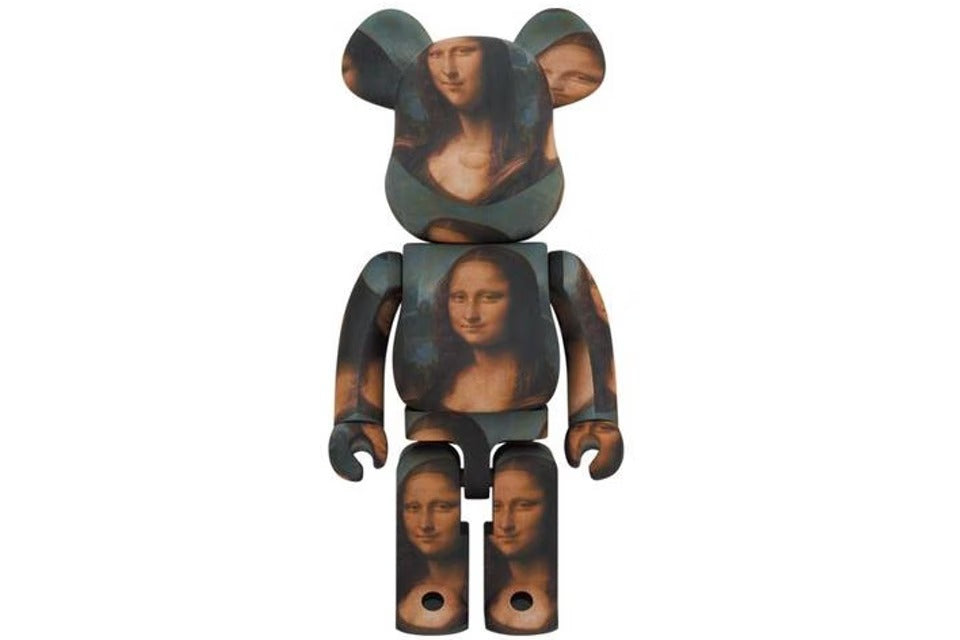 Bearbrick Leonardo De Vinci Mona Lisa 1000%