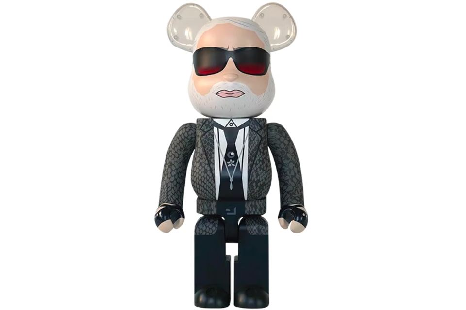 Bearbrick The Kaiser (Karl Lagerfeld Paris) 1000%