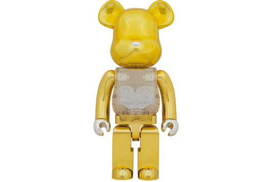 Bearbrick 2G Reverse 1000% Gold Light Up