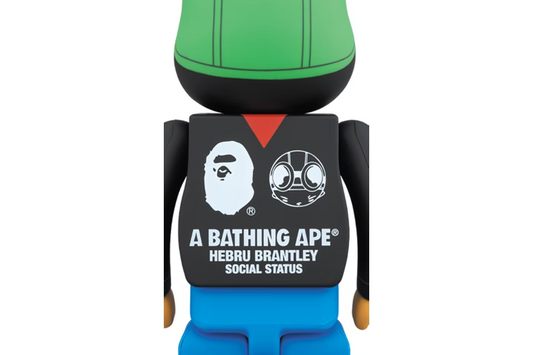 Bearbrick Hebru Brantley x Social Status 1000% Multi