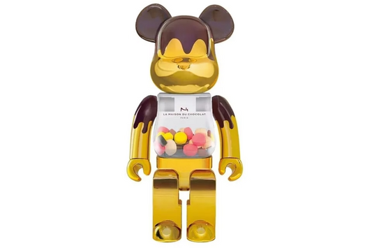 Bearbrick x La Maison du Chocolat 1000% Brown/Gold